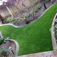 Artificial Grass Cedar Rock North Carolina Lawn Back Yard