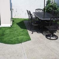 Fake Turf Hickory North Carolina Lawn Back Yard