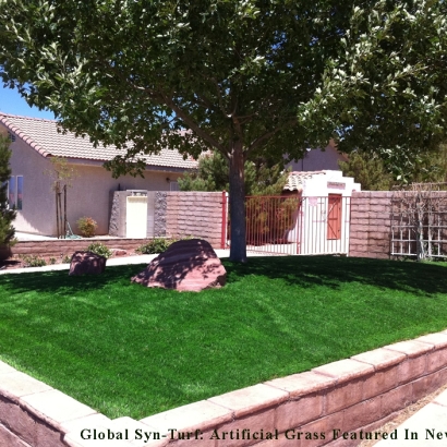Synthetic Grass Mount Holly North Carolina Landscape Front