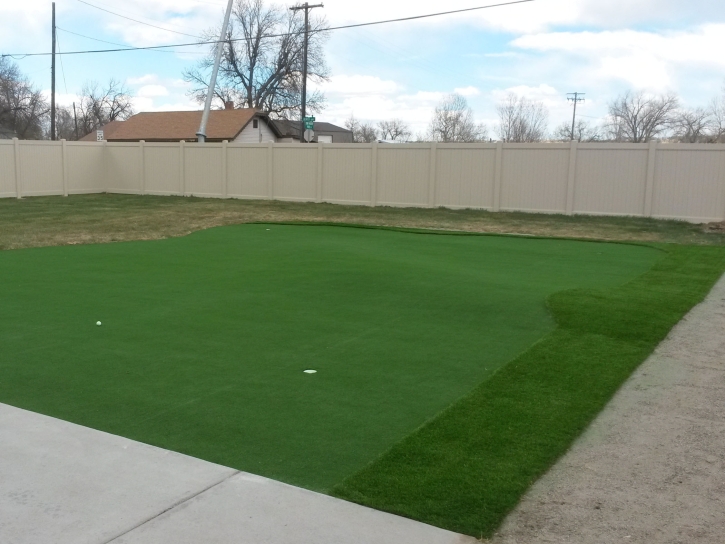 Grass Installation Tryon, North Carolina Putting Green, Backyard Designs