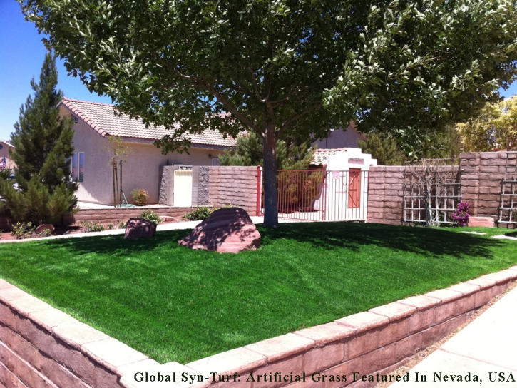 Synthetic Grass Mount Holly North Carolina Landscape Front
